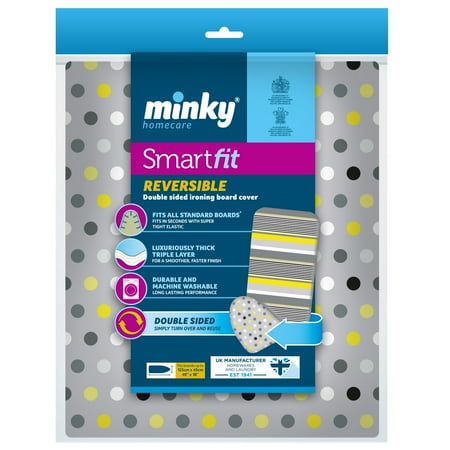 Minky Homecare SmartFit Reversible Ironing Board Cover - Walmart.com