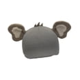 thumbnail image 2 of harper Ski Helmet Cover Decorative Cartoon Soft Protector Knitted Hat Decoration Winter Grey elephant ears, 2 of 9