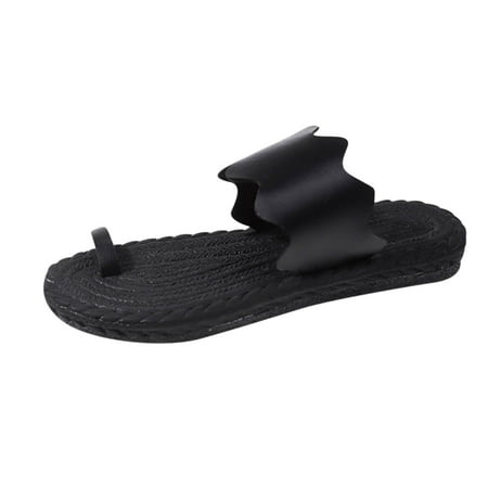 

Fpqtro 2023 Summer Women s Sandals Women s Flat Shoes Ladies Beach Sandals Summer Non-Slip Causal Slippers