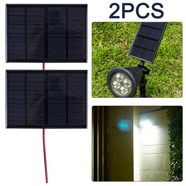Kuymtek 2 uds Mini Panel Solar 3W 12V módulo celda pequeña