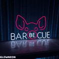 thumbnail image 3 of Glowneon Pig Barbecue Neon Sign, BBQ Led Sign, Grill Bar Wall Decor, 3 of 5