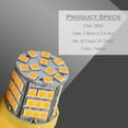 thumbnail image 6 of Syneticusa 7443 7444 7440 LED Amber Turn Signal DRL Side Marker Light Bulbs, 6 of 10