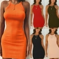 thumbnail image 1 of Women Summer Sleeveless Bodycon Party Cocktail Mini Dress, 1 of 5