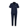 thumbnail image 1 of Pijama George para Caballero tipo Pantalón Talla CH Marino, 2 Piezas, 1 of 4