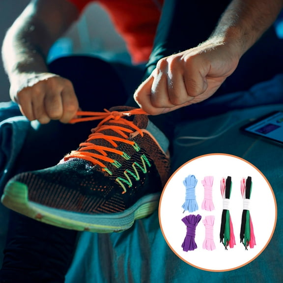 FOMIYES Sneakers Shoes Boot Strings Nylon 12Pairs 43.3In