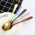 thumbnail image 3 of Copper Silverware Set for 4, MDEALY 20 Piece Modern Flatware Utensil Set for 4, Include Dinner Knife,Dinner Forks,Dinner Spoons,Salad Forks,Teaspoons, Dishwasher Safe, 3 of 6