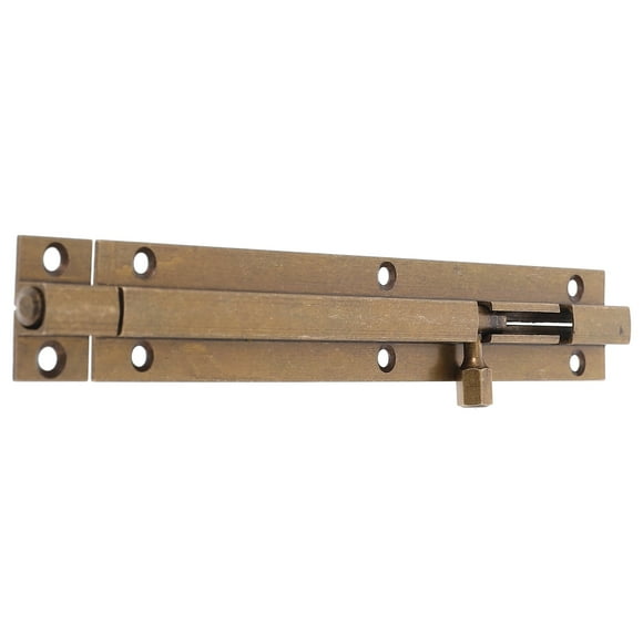 Door Latch Door Security Slide Latch Lock Copper Door Latch Slide Door Lock