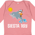 thumbnail image 4 of Inktastic Siesta Key Florida Vacation Boys or Girls Long Sleeve Baby Bodysuit, 4 of 5
