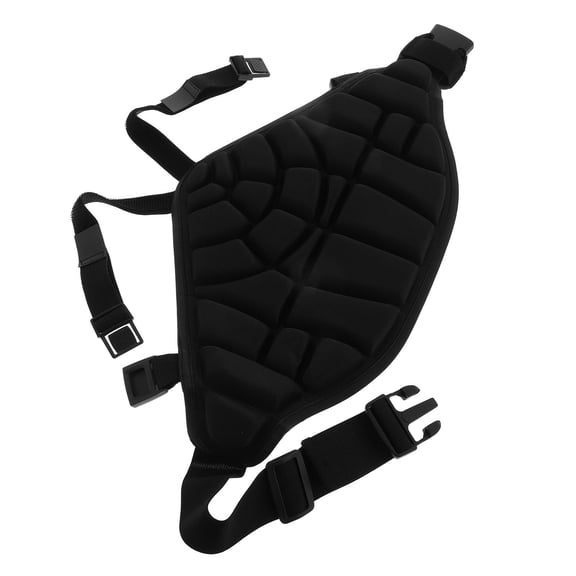 OULII Black Figure Skating Protective Gear Hip Pads Adjustable Comfortable Fit for Outdoor Use