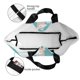 thumbnail image 4 of Balery Teal Mama Llama Bolsa Tote Estilo Estético con Cremalleras, Bolsa de Hombro, Bolsa de Compras Grande y Plegable, 4 of 8