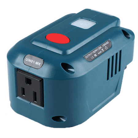 

For Ma-Kita 18V Lithium Battery Inverter Generator Portable USB Adapter with LED Light for Ma-Kita BL1830