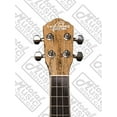 thumbnail image 6 of Oscar Schmidt Spalted Mango Soprano Ukulele OU17, W/ O.S. Padded Gigbag & PC, OU17 UB1, 6 of 7