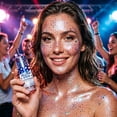 thumbnail image 4 of 4th Of July Red White And Blue Body Glitter Stick With Star Sequins Patriotic Makeup Gel For Women Festival Party Concert Face And Body Sparkle Decorations, 4 of 9