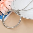 thumbnail image 3 of Anillo infinito: trucos de magia, trucos de fiesta, trucos increíbles, kit de magia, magia de primer plano, 2 piezas, oro + plata, 3 of 5