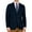 Blue - navy, variant on Men's Modern Fit Corduroy Sport Coat Blazer Navy Blue 38R
