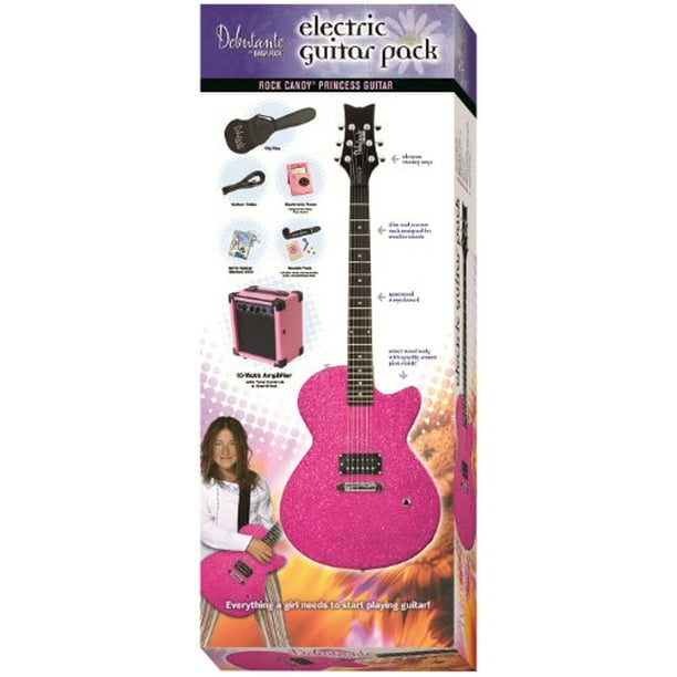 Daisy Rock Debutante Rock Candy Princess Electric Guitar Pack