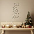 thumbnail image 5 of LaModaHome Mother Child Love Wall Art, Maternity Metal Decor, Pregnant Design Home Decoration,Parenthood Artwork,Unique Pregnancy Gift,Baby Shower GiftHome Decoration Gift -15.7"x39.4"/40x100cm, 5 of 5