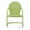 Key Lime, variant on Afuera Living Industrial Steel Metal Patio Chair in Lime Gloss