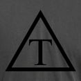 thumbnail image 3 of CafePress - Triangle Icon T Shirt - Mens Comfort Colors Shirt, 3 of 5