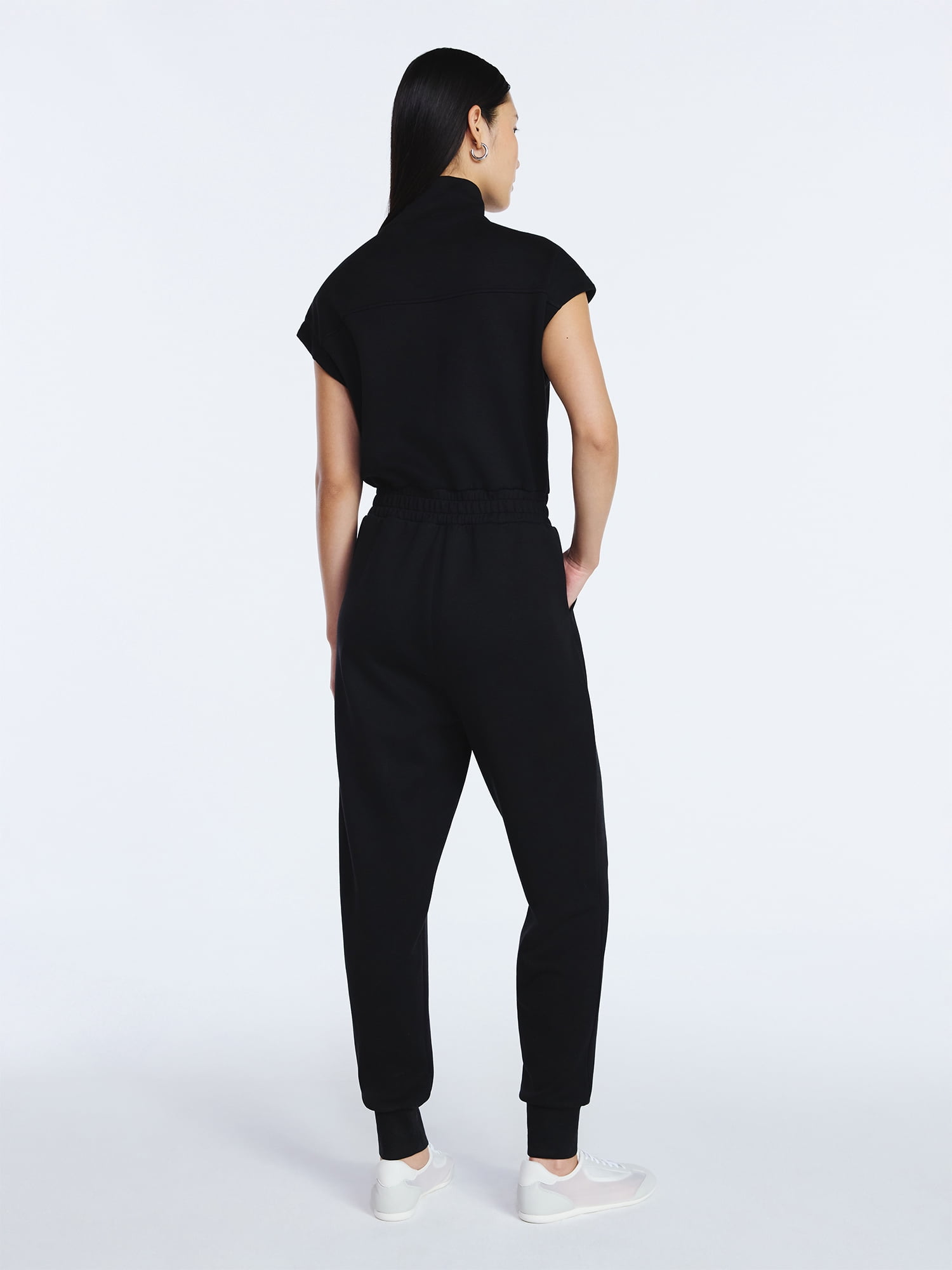 Scoop Women's and Women's Plus New Scubaknit Jumpsuit, Sizes XS-4X