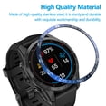 thumbnail image 3 of Anillo de parachoques de la cubierta de la caja del bisel de acero inoxidable (para Garmin Fenix ​​7S azul) WDOplteas Para estrenar, 3 of 8