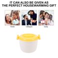 thumbnail image 4 of OULII Yellow Plastic for Home Safe Reusable 4 Cup Capacity Rice Cooker, 4 of 8
