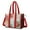 Pioneer Flower Floral-1, variant on Teacher Tote Bag,Pioneer Flower Floral Print Pattern Teacher Utility Tote Bag,Large Work Tote Bags for Women with Multiple Pockets,Top Zipper Closure,13.8x10.6x6.7 Inch