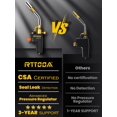 thumbnail image 3 of RTTOOA Propane Torch Head, GJ-8000pro High Intensity Torch Head, Trigger Start Gas Torch Kit for Propane, Pencil Flame Welding Torch Fuel by Mapp/Map, 3 of 6