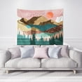 thumbnail image 3 of Wall Hanging Forest Blanket Beach Mat Natural Landscape Hang Blanket Multifunctional Hanging Mat, 3 of 9