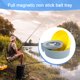 thumbnail image 5 of Caja de almacenamiento de cebo de pesca magnética completa, caja de señuelos de pesca giratoria de 360 ​​grados de 22cm, 5 of 8