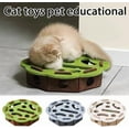 thumbnail image 3 of Cat Scratch Puzzle Enrichment Box, Interactive Cat Toy with 3 Bells, Kitten Nail File Enrichment Box, Cats Nail File Scratcher for Pet Cats Kitten Scratching and Hunting Play Fun Exercise, 3 of 10