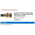 thumbnail image 2 of Manual Trans Output Shaft Speed Sensor - Compatible with 1988 - 1999 Chevy K1500 1989 1990 1991 1992 1993 1994 1995 1996 1997 1998, 2 of 2
