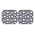 thumbnail image 3 of Uemuo Cute Basebal Printed 2 PCS Car Windshield Sun Shade, Auto Sun Heat and UV Rays Blocker, Foldable Automotive Front Window Sunshade Protector, 3 of 7