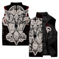 thumbnail image 4 of Chaleco acolchado de araña para hombre, chaquetas de invierno cálidas para hombre, abrigo de zorro a la moda con diseño de serpiente, chaleco resistente al viento y al frío para hombre, 4 of 4
