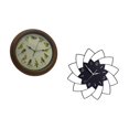 thumbnail image 6 of Wall Clock Hanging Clock Decorative Clock Singing Bird Flower Shaped for Living Room Bedroom Home Decor, 6 of 7