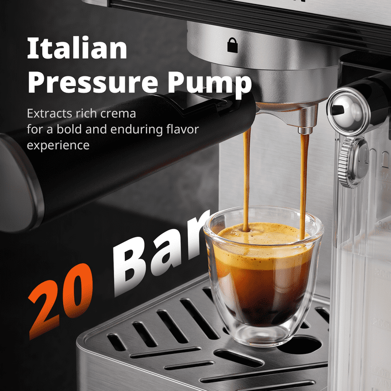 AIRMSEN 20-Bar Espresso Machine with Touchscreen photo 4