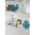 thumbnail image 3 of CC Home Furnishings Organic Shaped Coral Ornamental Decoration - 9" - White, 3 of 9