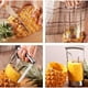 thumbnail image 4 of Cortador de piña, pelador de piña, cortador de fruta pelador de piña de acero inoxidable para anillos de fruta de cocina kaili Sencillez, 4 of 5