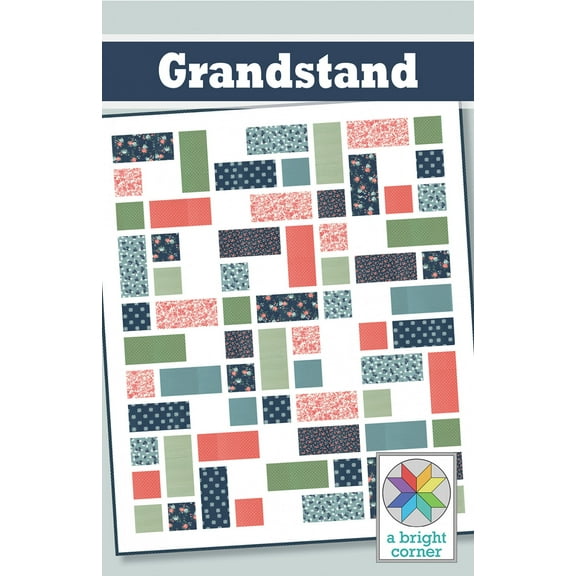 Grandstand Quilt Pattern by Andy Knowlton