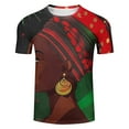 thumbnail image 3 of Tops para hombre, blusas y camisas de manga corta con cuello redondo para hombre Camisa de manga corta estampada para hombre Top/camisa de manga corta con cuello redondo Tops para hombre, 3 of 4