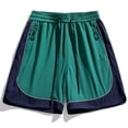 thumbnail image 6 of JTSRKL Mens Mesh Basketball Shorts Color Block Loose Baggy Quick Dry Short Pants Breathable Summer Gym Training Active Sport Bottoms, 6 of 6