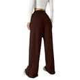 thumbnail image 5 of Mercatoo Heart Print Sweatpants for Girls Baggy Athletic Pants Wide Leg 𝗬2K 𝗗rawstring Elastic Waist Joggers with Pocket, 5 of 7