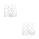 thumbnail image 2 of Inteprter 20 hojas servilletas toallas de papel decoraciones de doradas ducha boda Plata 2Conjunto, 2 of 6