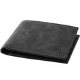 thumbnail image 3 of Sonducket Hombres Casual PU cuero billetera bolsillo moneda ID tarjeta dinero titular delgado monedero Carteras negro Sonducket BB6660-01B, 3 of 6