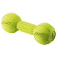 thumbnail image 2 of Nerf Dog Chew Barbell Dog Toy, Green, 7.5 inch, 2 of 3