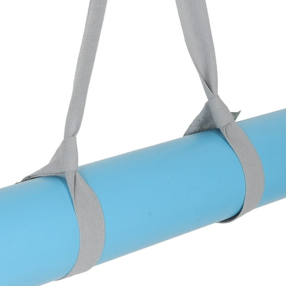 SWETRACE Versatile Yoga Mat Strap Nylon Grey For Gym And Yoga Class 1Pack