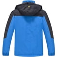 thumbnail image 2 of Tyhengta Mens Waterproof Ski Snowboard Jacket Windproof Winter Mountain Snow Coat Blue L, 2 of 8