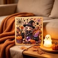 thumbnail image 3 of Qwtwty Halloween Pearl Painting Kit for Beginner, Funny DIY Diamond Dots Full Drill Crafts for Gem Art Dot Art for Home Wall Decor Holiday Gift, 3 of 9