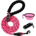 thumbnail image 1 of Correa para perros BARKBAY Heavy Duty para perros grandes de 1,5 m, color rosa, 1 of 9
