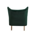 thumbnail image 5 of Finch Wyatt Wingback Chair Emerald Green, 5 of 9